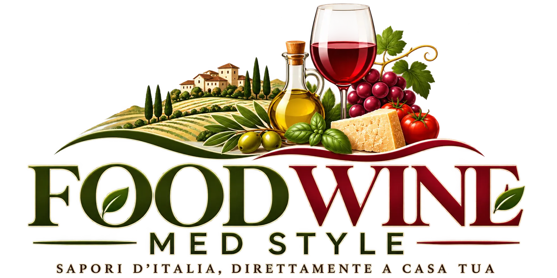 Food Wine Med Style